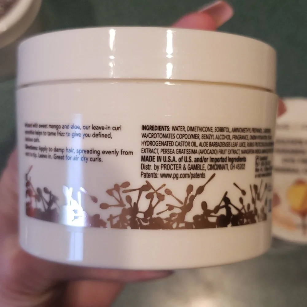 Hair food curl defining smoothie